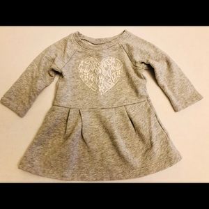 The children’s place gray tunic size 9-12m